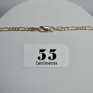 CADENAS 3X1 ORO 14K 55 CM 5.1 GR (NUEVO)