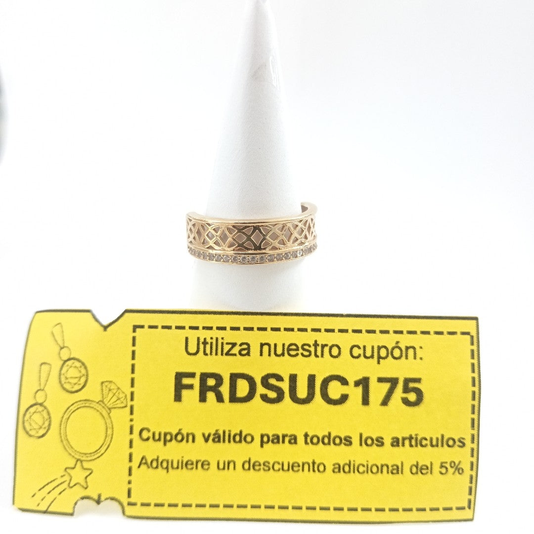ANILLO ORO 14 K 2.6 GRMS (SEMINUEVO)