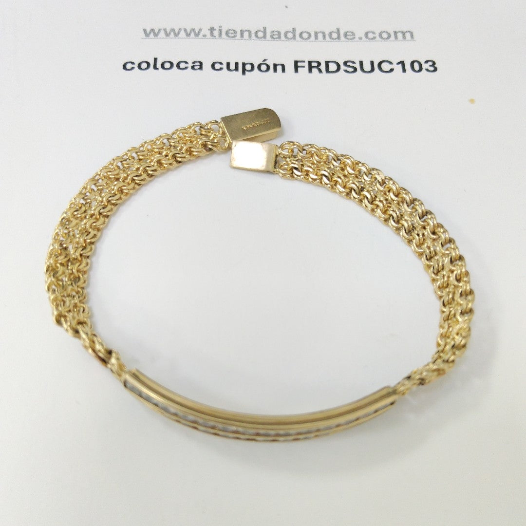 ESCLAVA ORO 10 K 15.3 GRMS (SEMINUEVO)