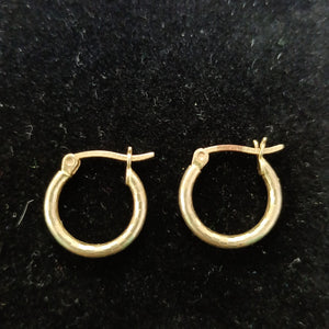 ARRACADAS PAR ORO 14 K 1.3 GRMS (SEMINUEVO)