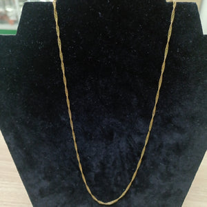 CADENA ORO 14 K 2,10 GRMS (SEMINUEVO)