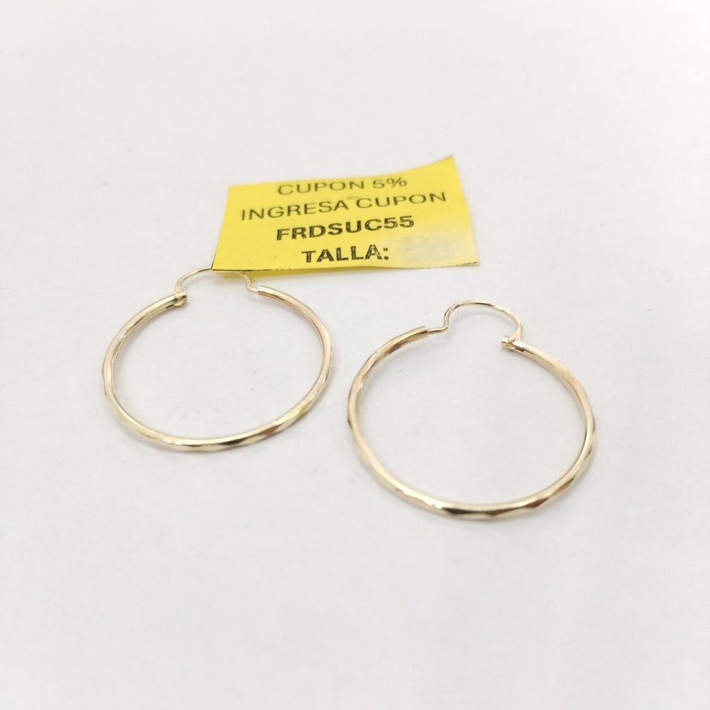 ARRACADAS PAR ORO 10 K 1.3 GRMS (SEMINUEVO)