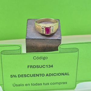 ANILLO ORO 14 K 4.1 GRMS (SEMINUEVO)