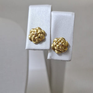 BROQUELES PAR ORO 14 K 1,30 GRMS (SEMINUEVO)