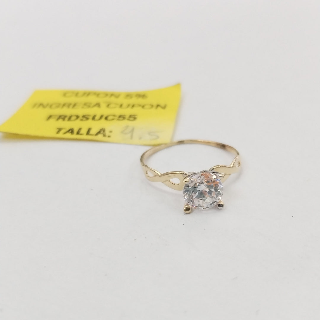 SOLITARIO ORO 14 K 1,00 GRMS (SEMINUEVO)