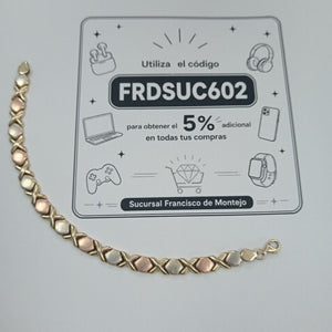 PULSERA ORO 14 K 8 GRMS (SEMINUEVO)