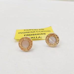 BROQUELES PAR ORO 14 K 2,90 GRMS (SEMINUEVO)