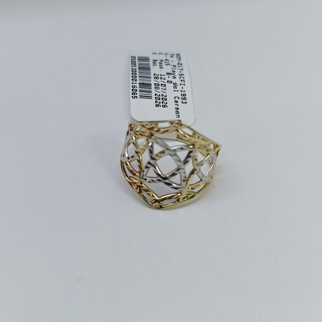ANILLOS CON ESTRELLA CELTA 14K TALLA 7.5 2.2 GR (NUEVO)