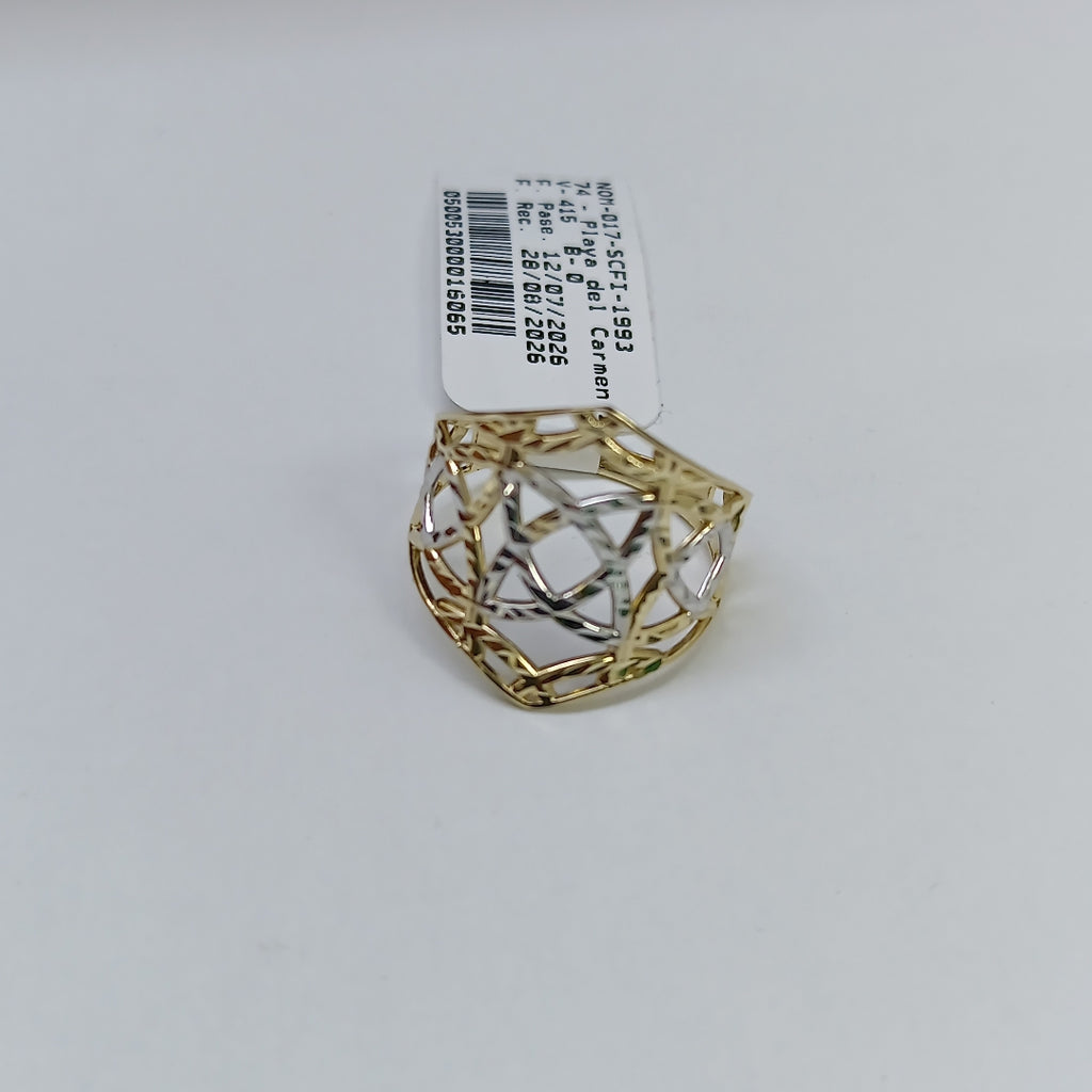 ANILLOS CON ESTRELLA CELTA 14K TALLA 7.5 2.2 GR (NUEVO)