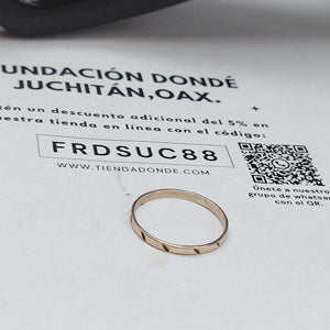 ARGOLLA ORO 8 K 0.7 GRMS (SEMINUEVO)