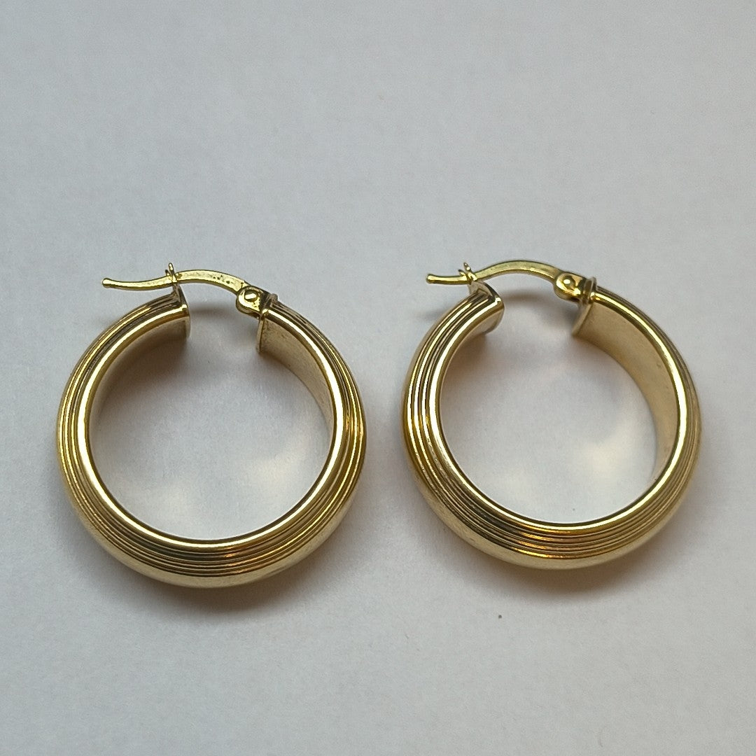 ARRACADAS PAR ORO 14 K 5 GRMS (SEMINUEVO)
