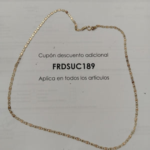 CADENA ORO COMBINADO 10 K 3.6 GRMS (SEMINUEVO)