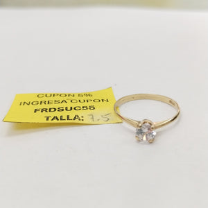 SOLITARIO ORO 14 K 1,40 GRMS (SEMINUEVO)