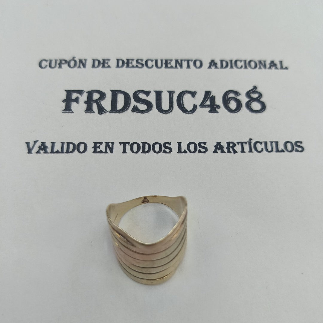 ANILLO ORO 10 K 4.6 GRMS (SEMINUEVO)