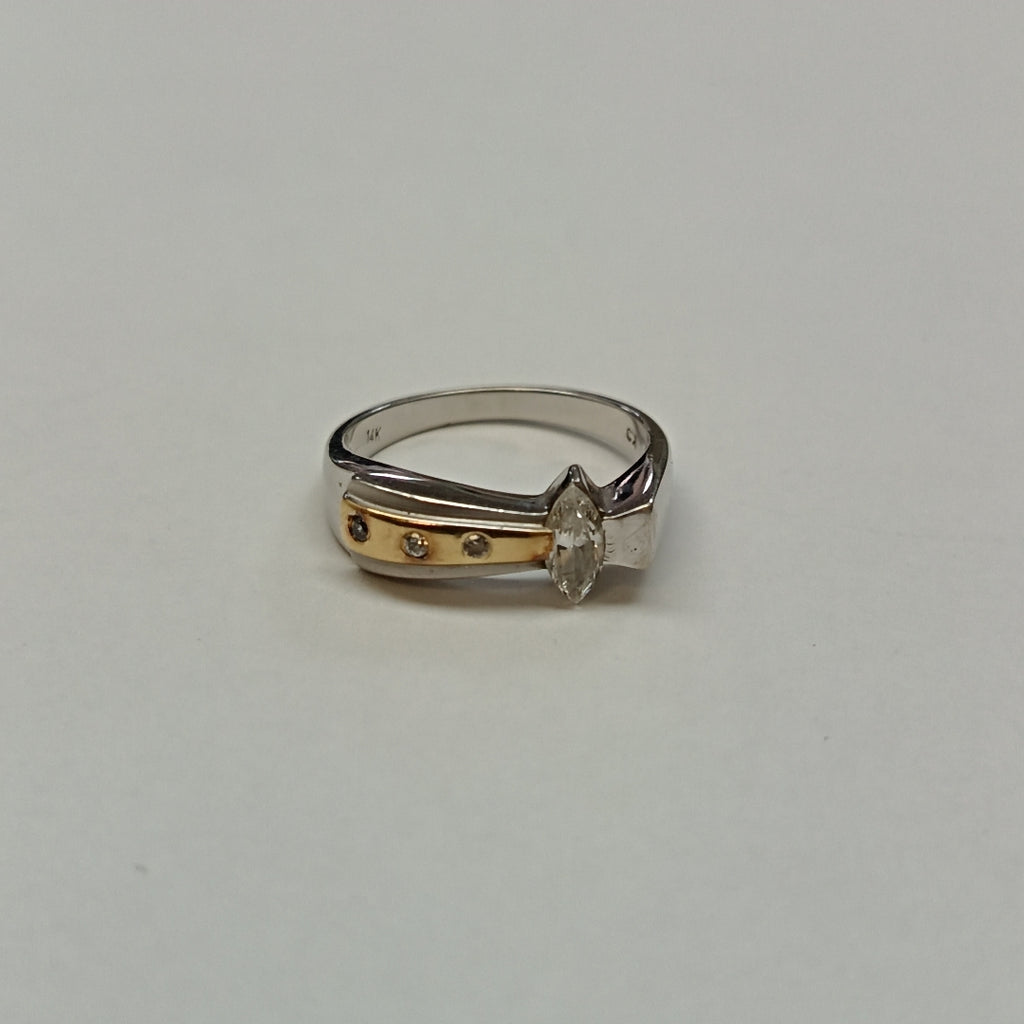 ANILLITO ORO,ORO BLANCO 14 K 4,30 GRMS (SEMINUEVO)