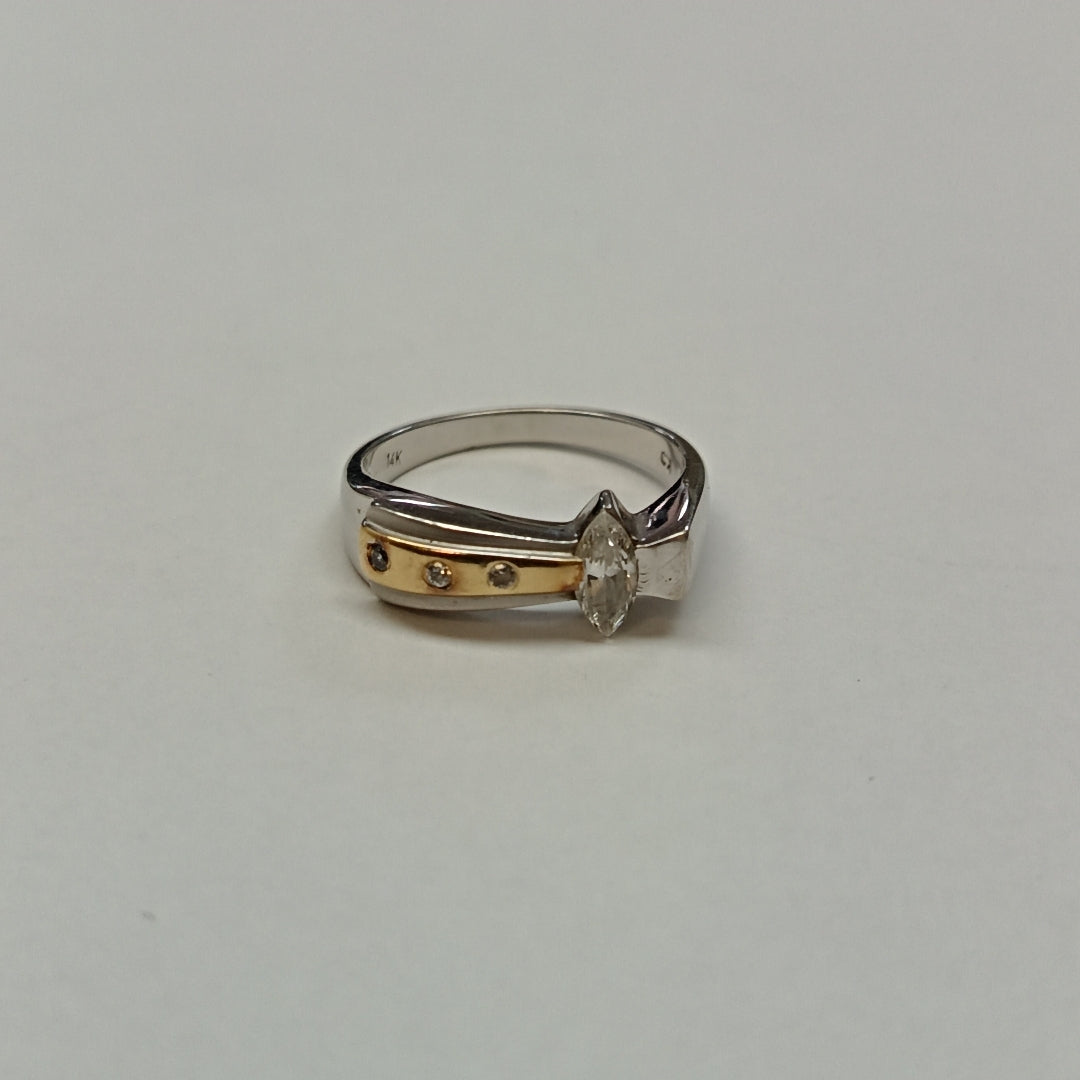 ANILLITO ORO,ORO BLANCO 14 K 4,30 GRMS (SEMINUEVO)
