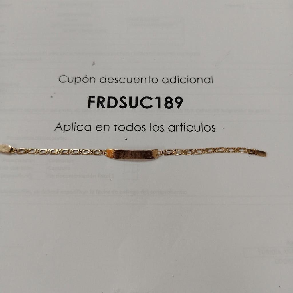 ESCLAVA ORO 8 K 1,90 GRMS (SEMINUEVO)