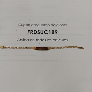 ESCLAVA ORO 8 K 1,90 GRMS (SEMINUEVO)