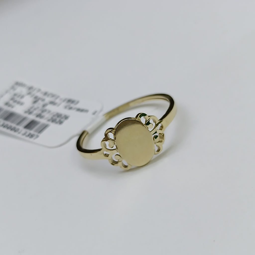 ANILLOS ANILLITO 10K TALLA 7 1 GR (NUEVO)