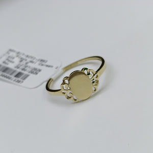 ANILLOS ANILLITO 10K TALLA 7 1 GR (NUEVO)