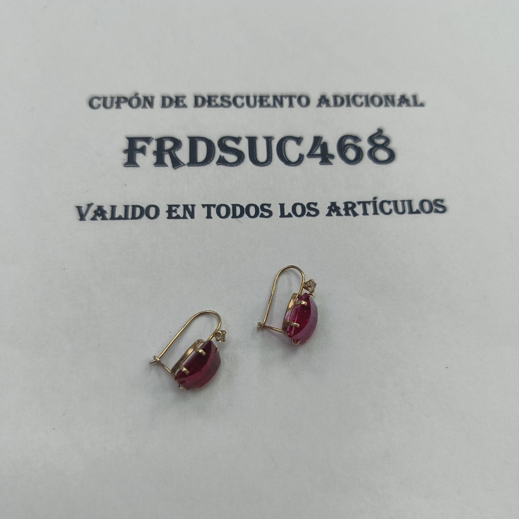 ARETES PAR ORO 10 K 2.1 GRMS (SEMINUEVO)