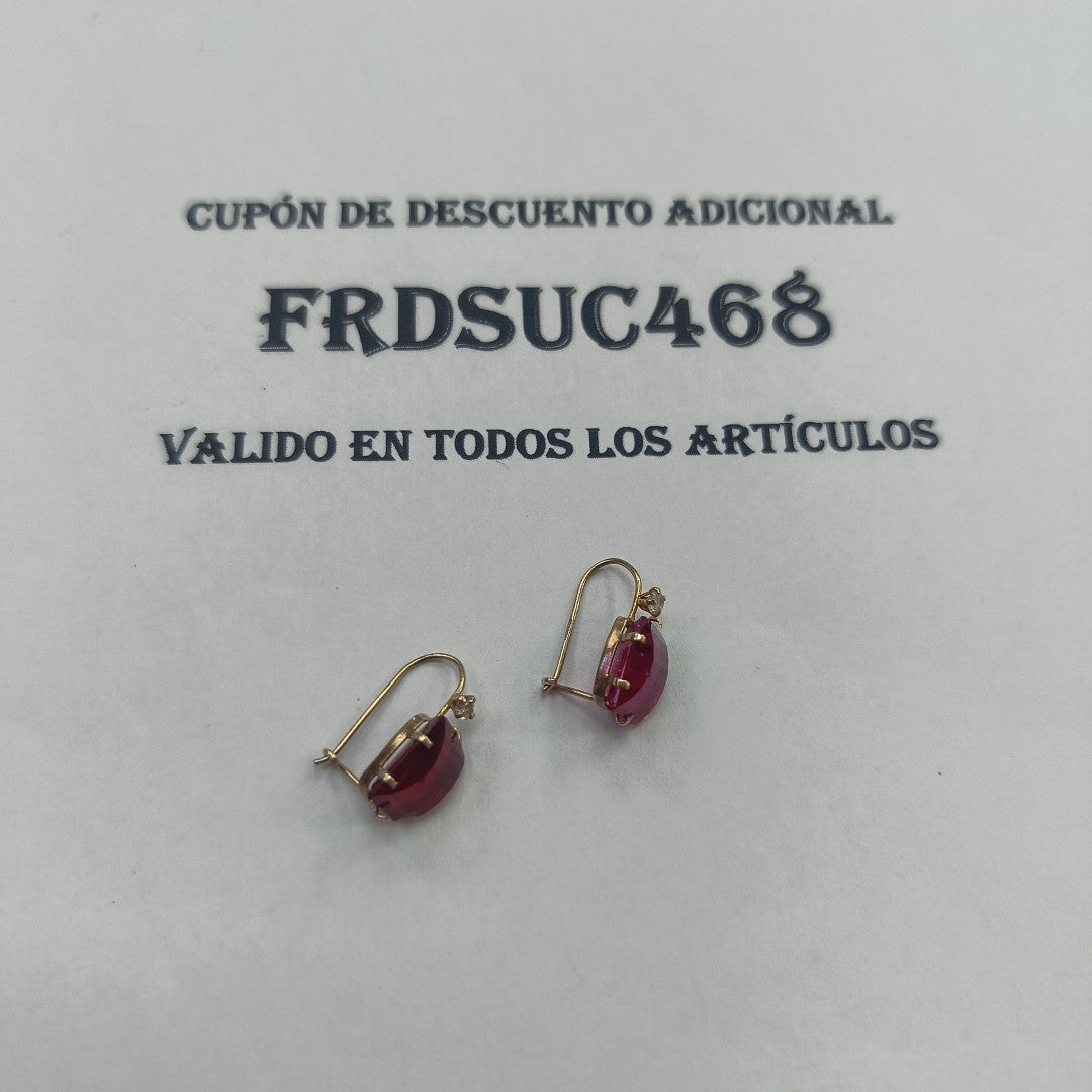 ARETES PAR ORO 10 K 2.1 GRMS (SEMINUEVO)