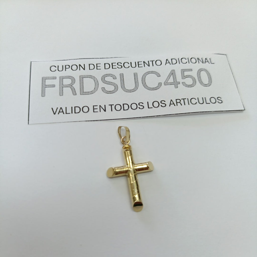 DIJE CRUZ 14K 1 GR (NUEVO)