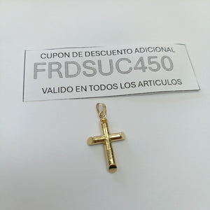 DIJE CRUZ 14K 1 GR (NUEVO)