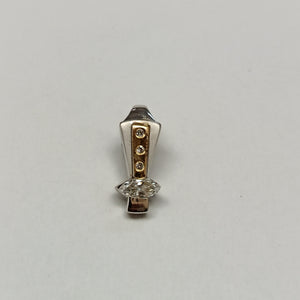 DIJE ORO,ORO BLANCO 14 K 2,30 GRMS (SEMINUEVO)