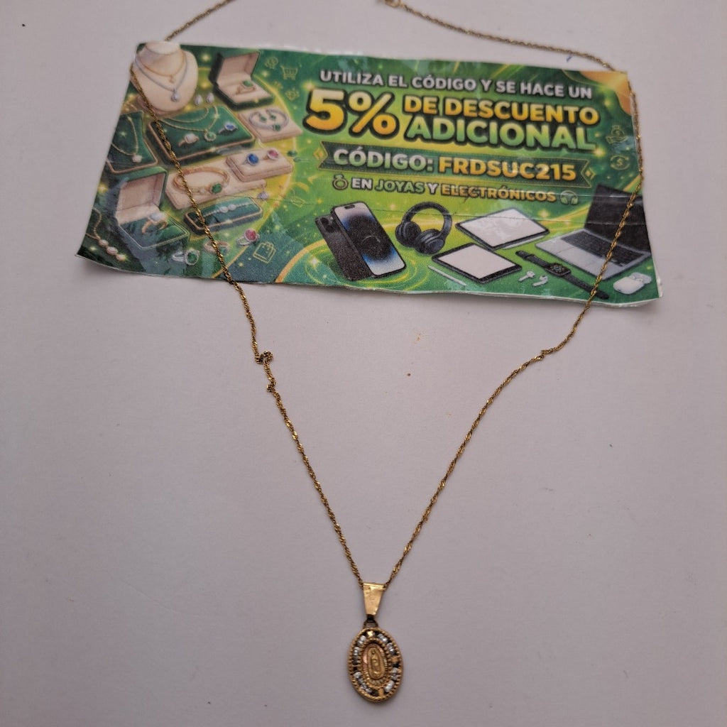 CADENA, DIJE ORO 10 K 1.3 GRMS (SEMINUEVO)