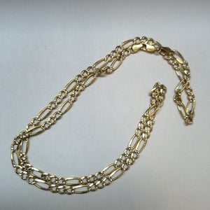 CADENA ORO, RODIADO 14 K 18 GRMS (SEMINUEVO)