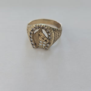 ANILLO ORO 10 K 4.9 GRMS (SEMINUEVO)