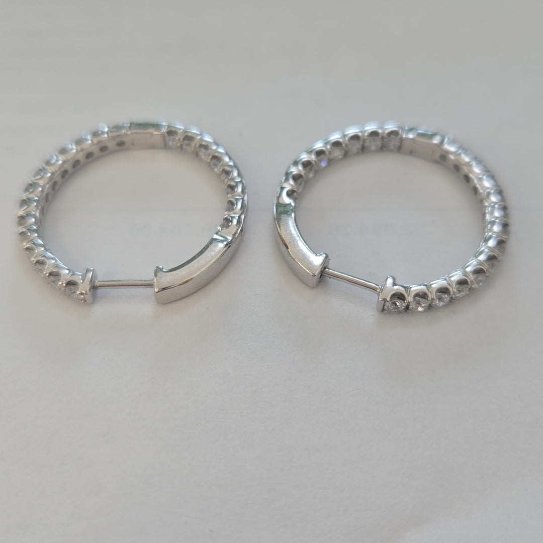 ARRACADAS PAR ORO 14 K 8,40 GRMS (SEMINUEVO)