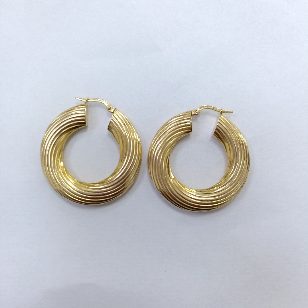 ARRACADAS PAR ORO 14 K 5,20 GRMS (SEMINUEVO)