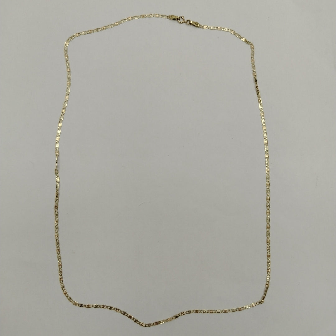 CADENA ORO,ORO COMBINADO 10 K 2,20 GRMS (SEMINUEVO)