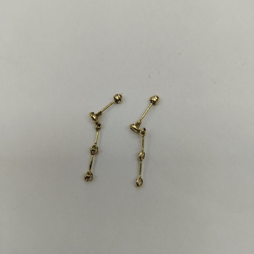 BROQUELES PAR ORO 10 K 0.5 GRMS (SEMINUEVO)
