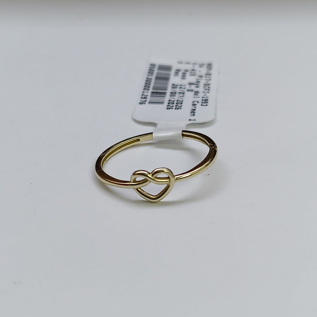 ANILLOS ANILLITO FIG CORAZON 10K TALLA 7 0.8 GR (NUEVO)