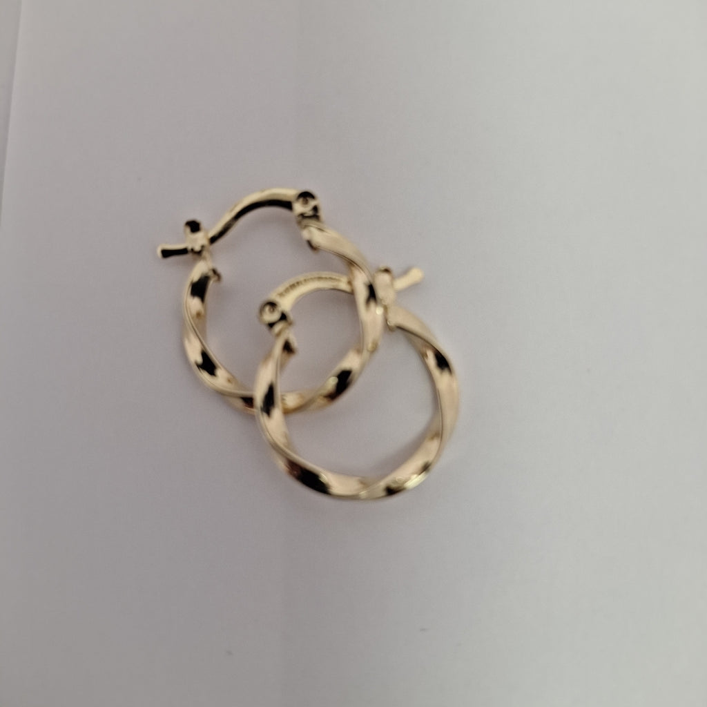 ARETES ARRACADAS TORZAL 14K 1.1 GR (NUEVO)