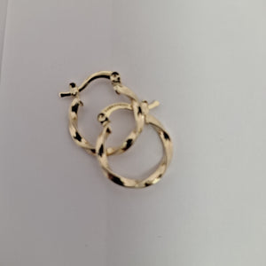 ARETES ARRACADAS TORZAL 14K 1.1 GR (NUEVO)
