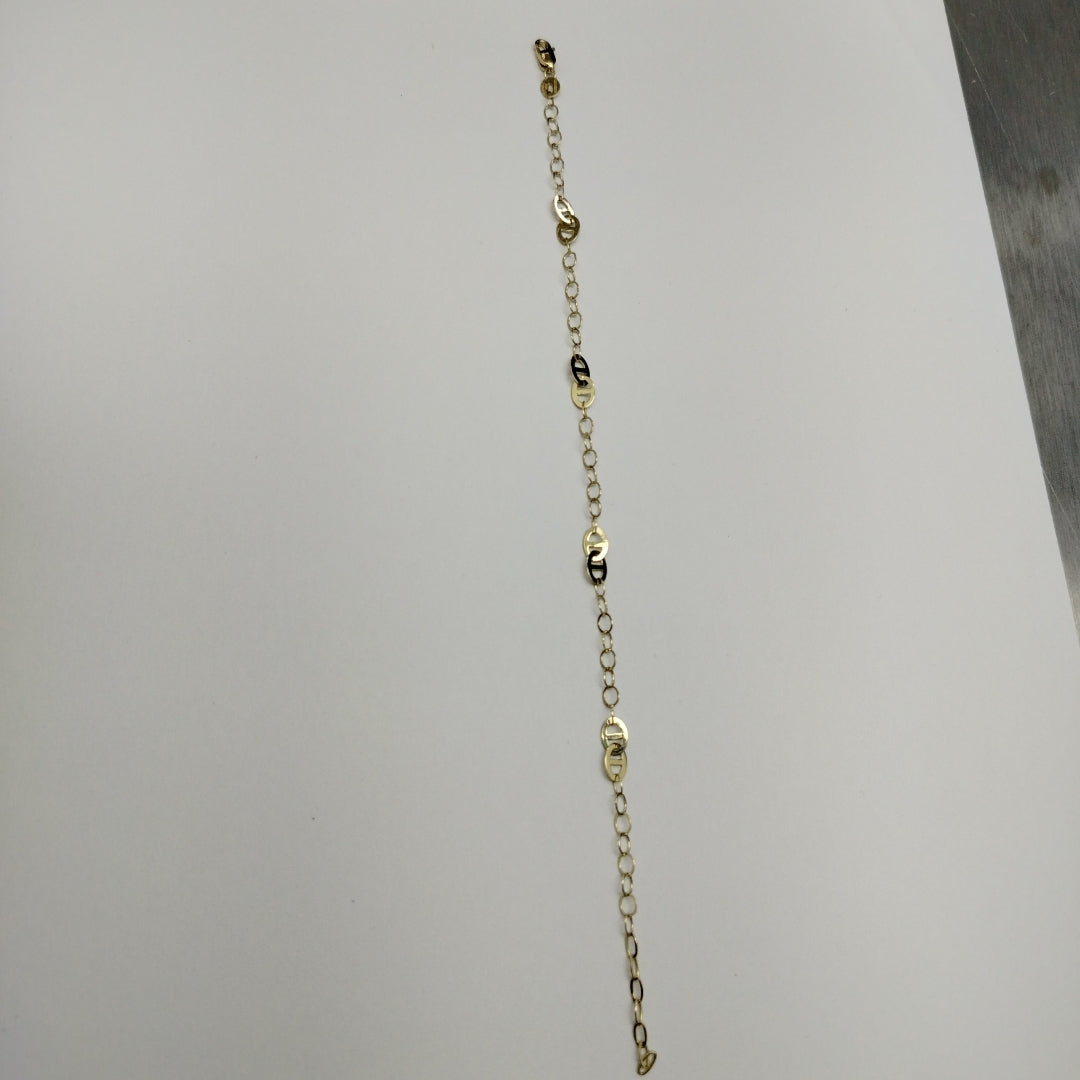 PULSERA ESPECIAL 14K 21 CM 1.8 GR (NUEVO)