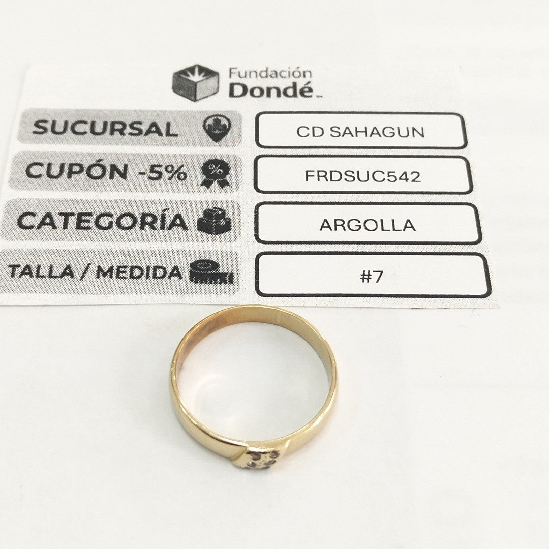 ANILLITO ORO 14 K 2,50 GRMS (SEMINUEVO)