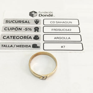 ANILLITO ORO 14 K 2,50 GRMS (SEMINUEVO)