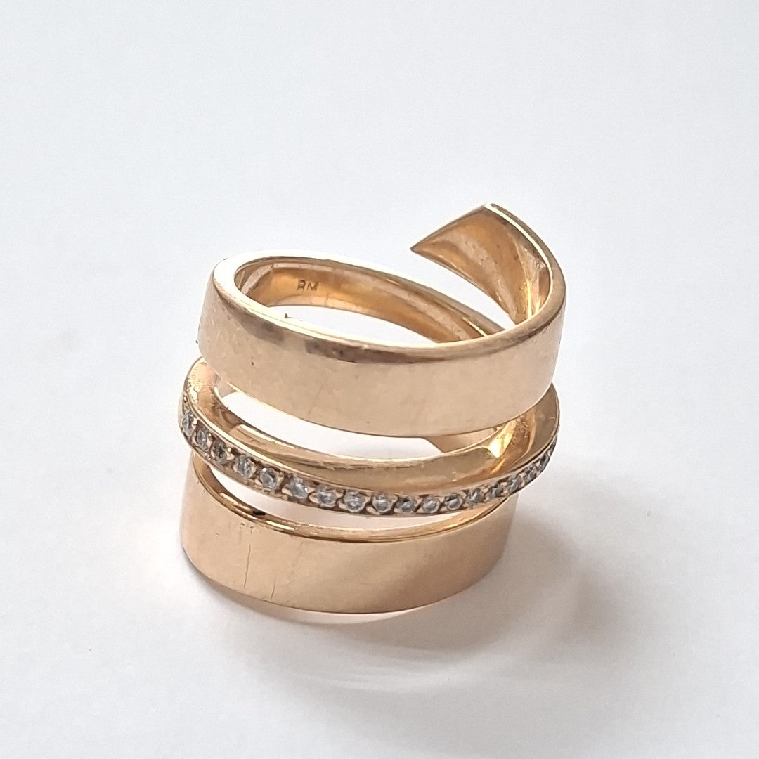 ANILLO ORO 18 K 16.7 GRMS (SEMINUEVO)