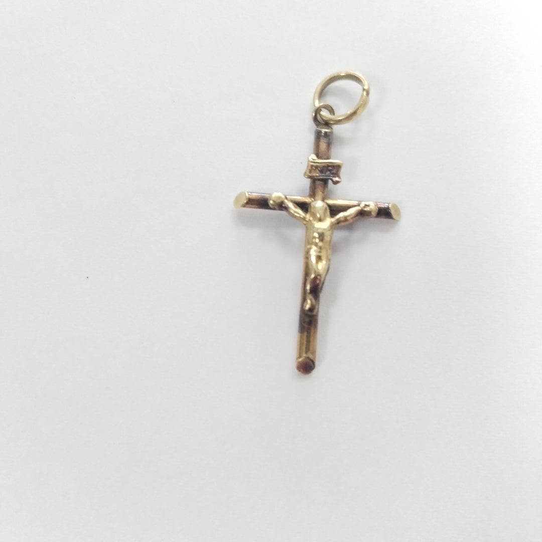 CRUZ,DIJE ORO 10 K 2,90 GRMS (SEMINUEVO)