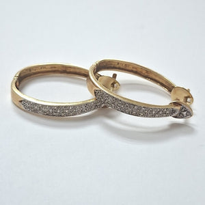 ARRACADAS PAR ORO 14 K 14.4 GRMS (SEMINUEVO)
