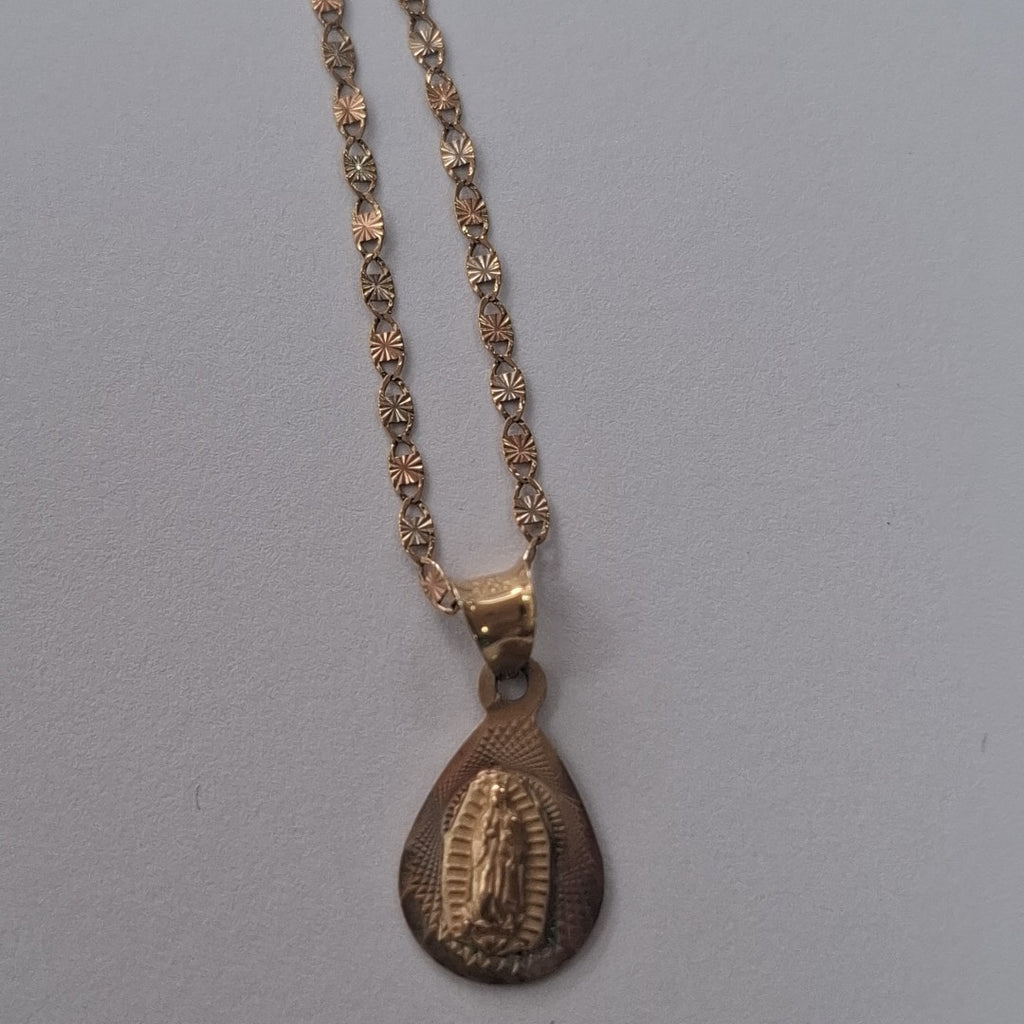 CADENA, DIJE ORO 10 K 2 GRMS (SEMINUEVO)