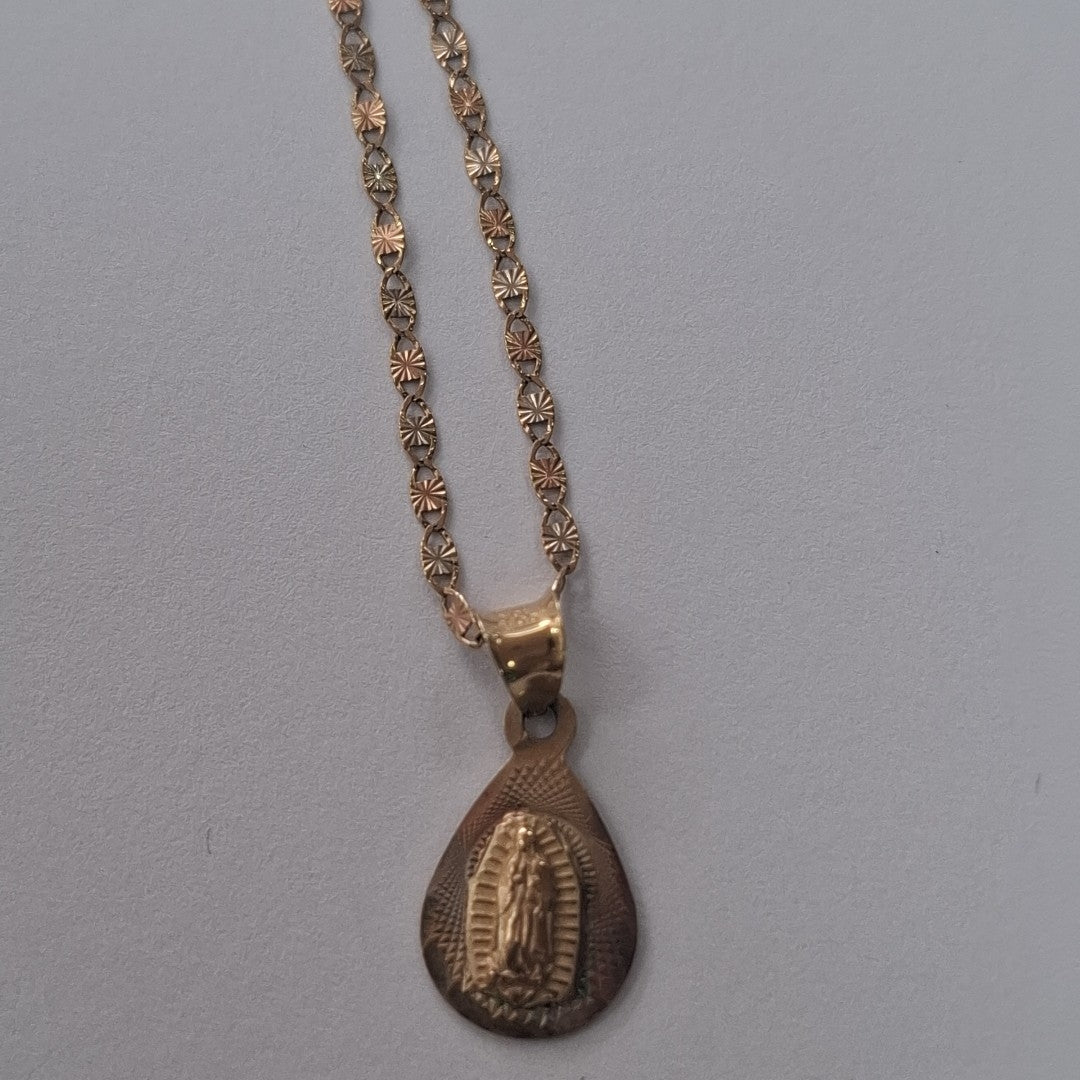 CADENA, DIJE ORO 10 K 2 GRMS (SEMINUEVO)