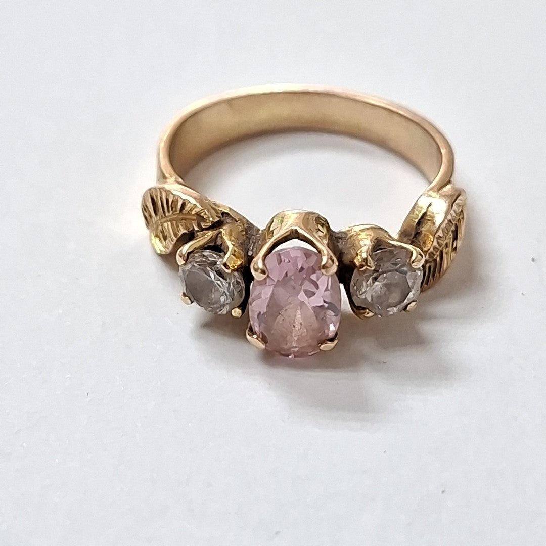 ANILLO ORO 14 K 3.8 GRMS (SEMINUEVO)