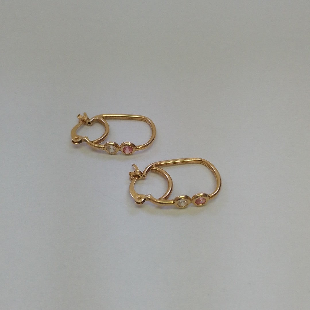 ARRACADAS PAR ORO 10 K 2,40 GRMS (SEMINUEVO)