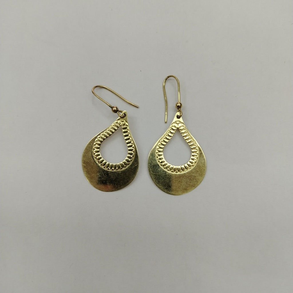 ARETES PAR ORO 14 K 2,50 GRMS (SEMINUEVO)